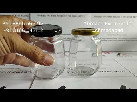 250 Gm Crown Honey Glass Jar