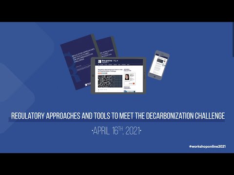 Regulatory Approaches and Tools to meet the Decarbonization ...