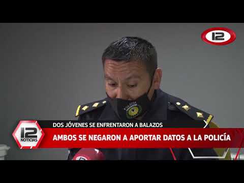 Dos jóvenes de 25 y 26 años resolvieron sus diferencias a tiros