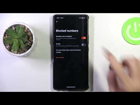 How do I block a number on the ASUS ROG Phone 9?