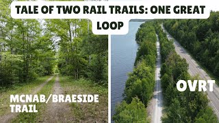 Cycling Arnprior to Renfrew Rail Trail Loop