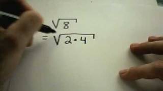 Radical Notation and Simplifying Radicals