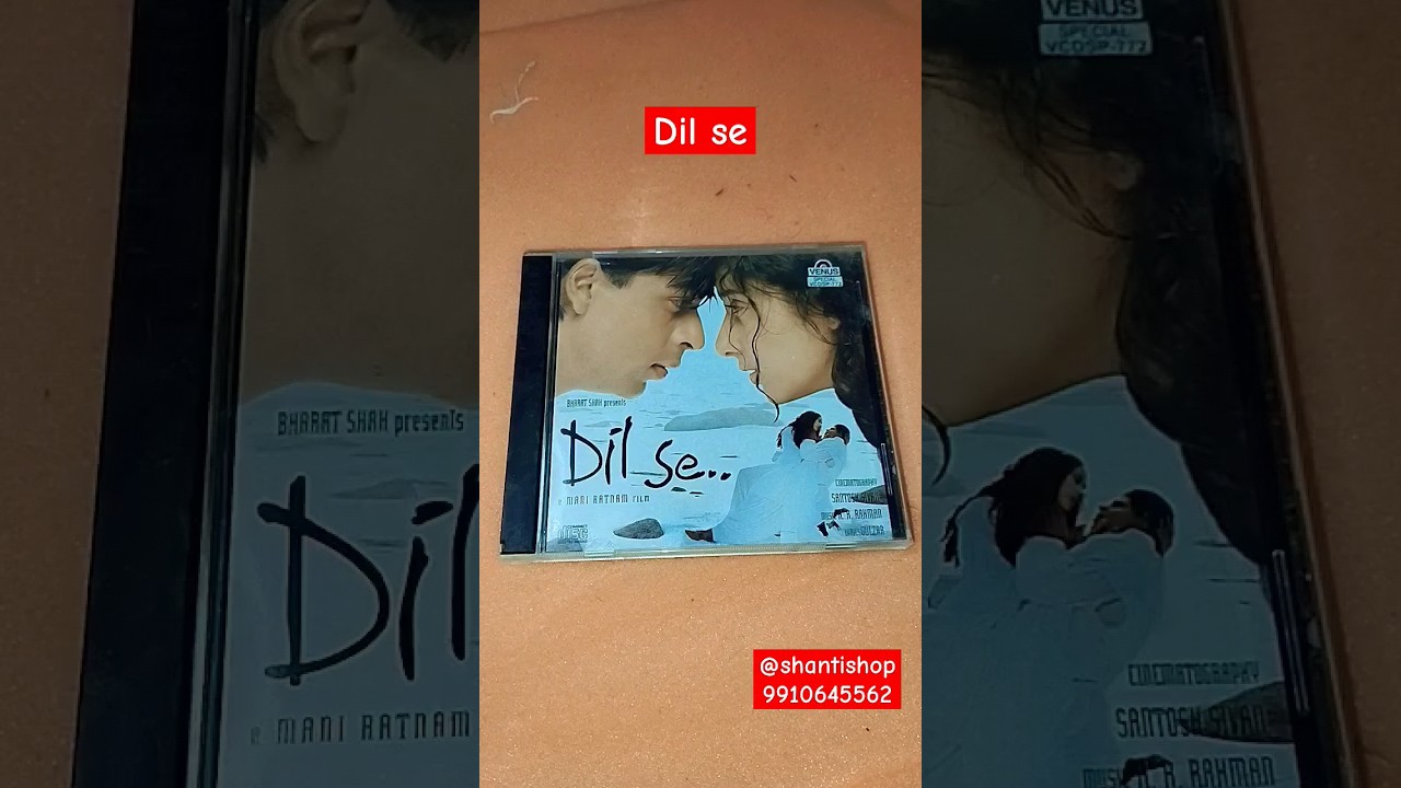 Dil se Audio cd in good condition #shantishop #bollywood #audiocd #dilse #arrahman