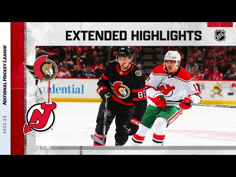 Ottawa Senators vs. New Jersey Devils Mar 25, 2023 HIGHLIGHTS