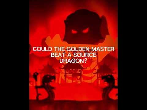 Could the Golden Master Overlord beat a source dragon in ninjago dragons rising #wis #ninjagolego