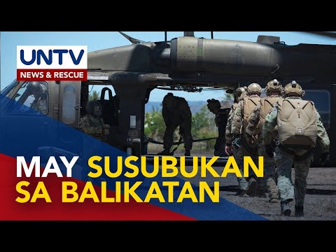Bagong military devices, susubukan sa Balikatan drills; Maritime tactics, isinasagawa sa Palawan