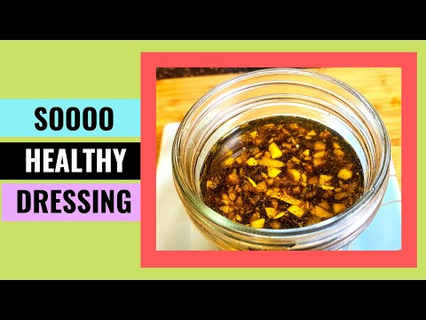 BEST Heart Healthy Salad DRESSING 👍  | Gluten Free | Aunty Mary Cooks 🤗