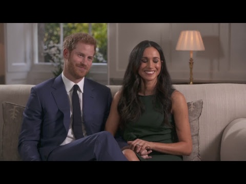 Prince Harry and Meghan Markle's first interview together - tape replay