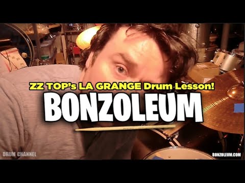 ZZ TOP's  * LA GRANGE *  DRUM LESSON