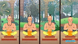 Four Boys Who Made a Lion - Vikram Betal Stories in Hindi | Moral Stories in Hindi by Mocomi Kids