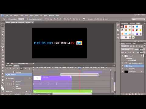Animate Groups in Photoshop CS6