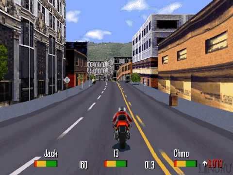 Road Rash 95 (PC version) - 60fps test