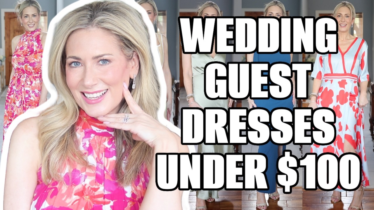 12 Wedding Guest Dresses ALL Under $100!!