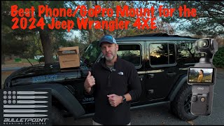 Best Phone/GoPro Mount for the 2024 Jeep Wrangler 4XE via DJI Pocket 3 #jeepwrangler4xe #djipocket3
