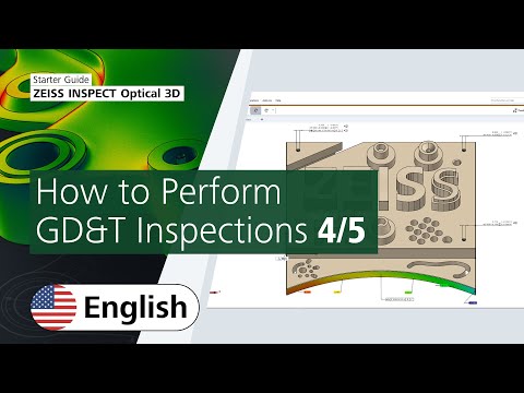 How to Perform GD&T Inspections in ZEISS INSPECT Optical 3D (4/5)