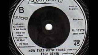 Ray Charles - Now That We've Found Each Other