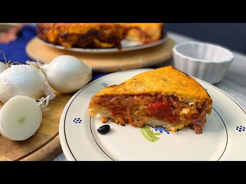 Ricetta FOCACCIA RUSTICA CON CIPOLLA E MORTADELLA