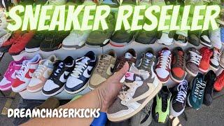 ATTEMPTING TO SELL SNEAKERS AT SMALLER SNEAKER EVENT