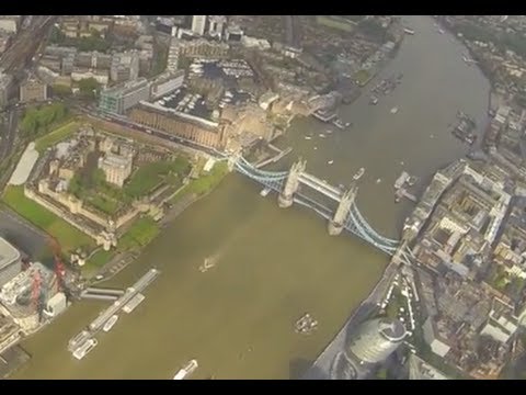 Helicopter Flight over London