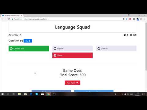Language Squad #3