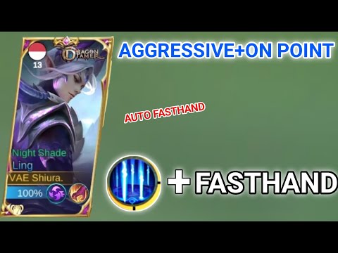 LING FASTHAND Aggressive &On Point!! -Ling Gameplay -Mobile Legends