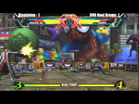 UMVC3 Dieminion vs UVG Noel Brown - Big Two #2 Tournament