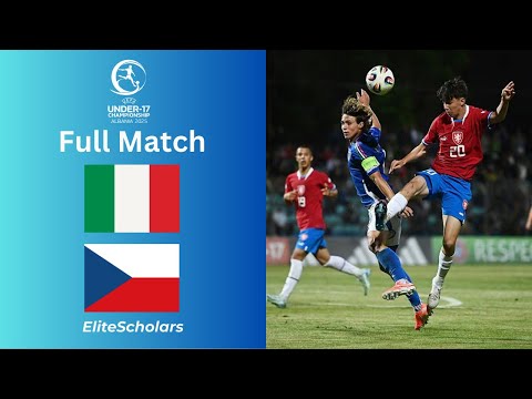 Full Match Italy vs Czechia | U17 EURO Finals Group Stage Match day 1 | 20/05/25