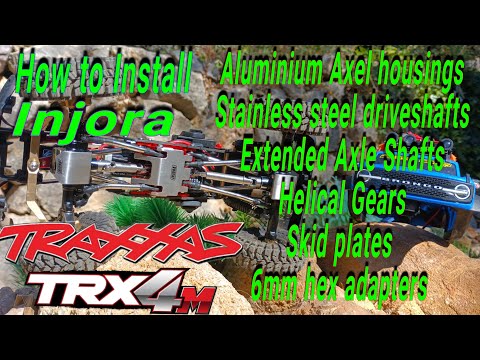Traxxas  Trx4M Bronco Installing Injora upgrades #TraxxasTrx4M #injora