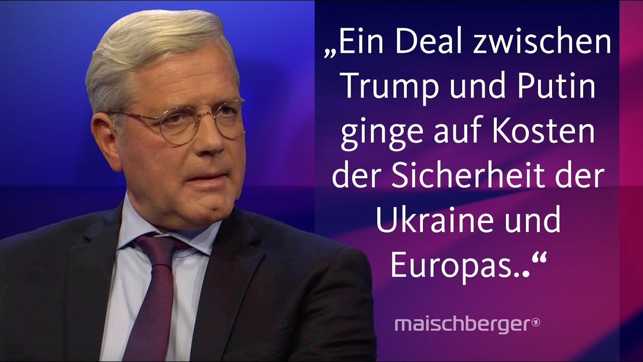 Norbert Röttgen und Ralf Stegner über die Sicherheitspolitik Deutschlands und Europas | maischberger