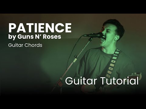 Patience by Guns and Roses Intro Chords lesson Part 1