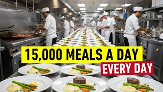 How Cruise Ships Feed 5,000 People [Without Running Out] Every Day