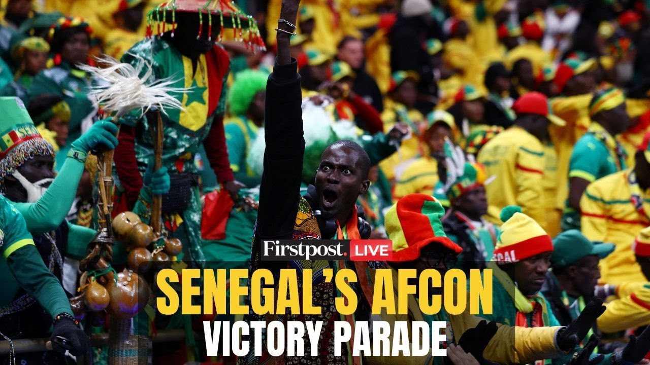 LIVE: Dakar Celebrates AFCON Glory | Senegal Parade After 1-0 Win Over Morocco | Firstpost