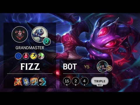 Fizz Bot vs Caitlyn - EUW Grandmaster Patch 10.3
