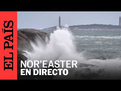 EN VIVO | TORMENTA NOR’EASTER provoca oleaje intenso en RHODE ISLAND