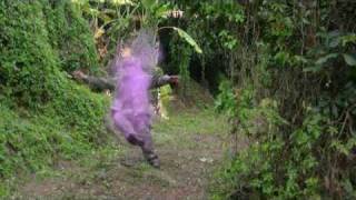 S-Thunder.com AIRSOFT/PAINTBALL LAND MINE: Dual Water/Powder Spraying PRESSURE ACTIVATED IGG-301