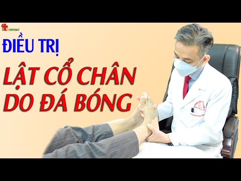 Chấn thương Lật cổ chân do đá bóng - Điều trị thế nào?