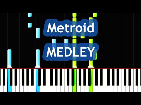 Metroid Medley Piano Tutorial
