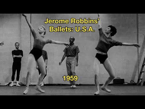 Jerome Robbins 1959 Profile - West Side Story Dance Choreographer