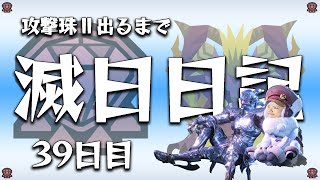 【2回分抽選】滅日滅日　攻撃珠Ⅱが出るまで滅日日記　39日目