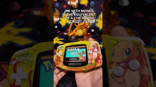 Younger me is hype rn😂🧡 #gameboy #pokemon #trending #nintendo #gameboyadvance #trending