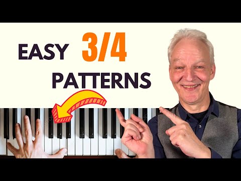 Easy 3/4 Piano Left Hand Patterns You Should Know