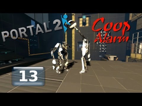 Let's Coop Portal 2 #13 [HD/German] - Was'n das? Wo? An deinem Kopf! Ein Brett!