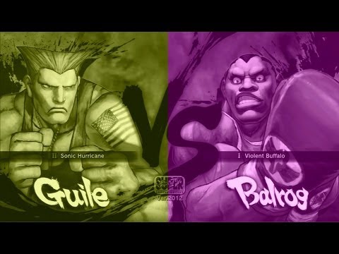 Guiller BR(Guile) VS I DsMaster(Balrog) SSF4 AE 2012 Xbox Live