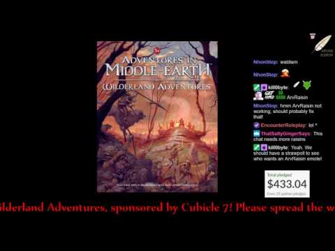 Arv streams Day 3 of Adventures of Middle-earth: Wilderland Adventures!