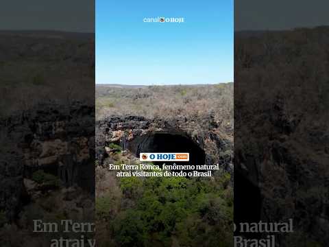 Em Terra Ronca, fenômeno natural atrai visitantes de todo o Brasil