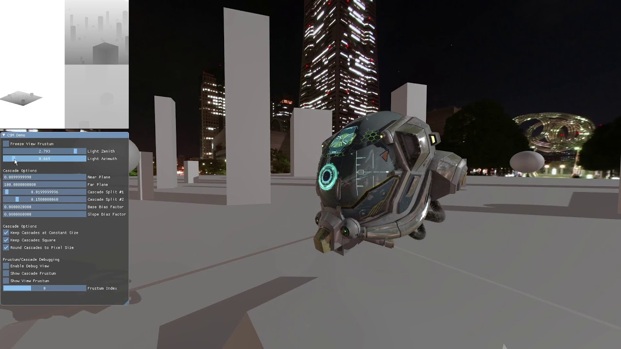 Cascaded Shadowmaps in Vulkan