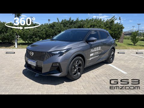 Interior 360° - GAC GS3 EMZOOM en Argentina 2026