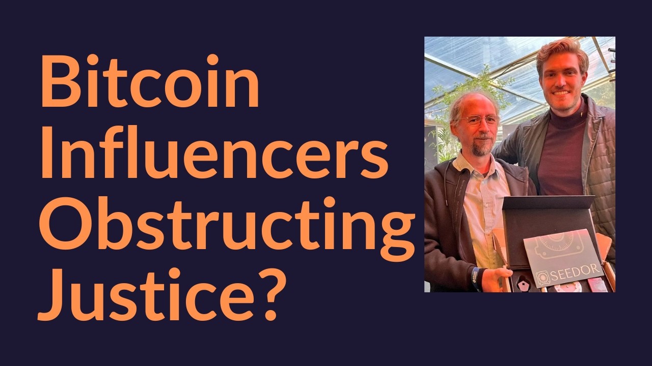 Bitcoin Influencers Obstructing Justice?