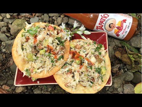 Crab and Fish Ceviche: Poke poling w/ Fishing Chef!