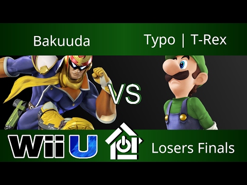 Typo House Macon 6/6/17 - Bakuuda (Captain Falcon) vs Typo | T-Rex (Luigi) - Smash 4 Losers Finals